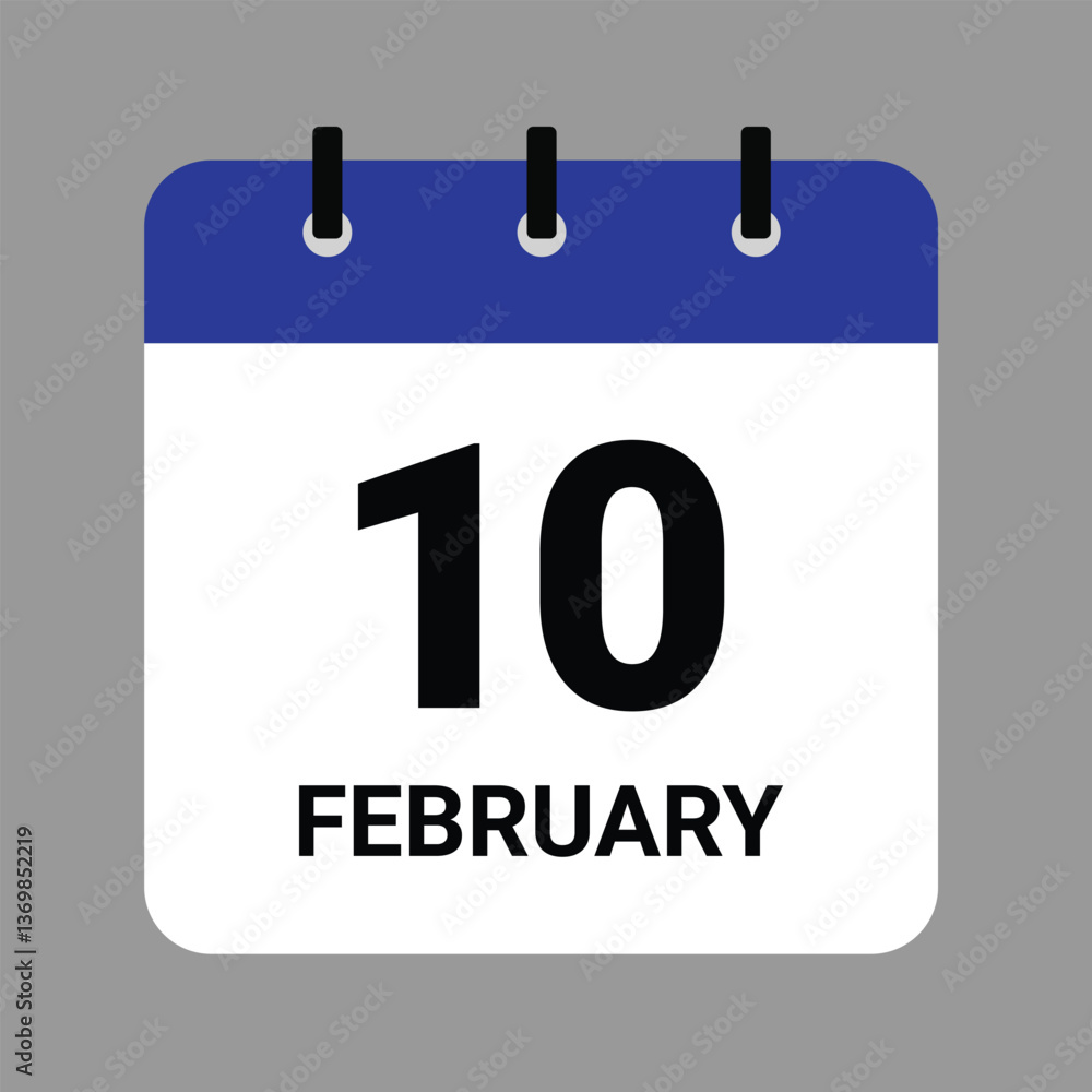 Vector illustration of a calendar icon showing dates and events. FEBRUARY 1 Calendar Icon – Flat Design, Minimalist Date Illustration Vector illustration of a calendar icon showing dates and events. FEBRUARY 1 Calendar Icon – Flat Design, Minimalist Date Illustration
