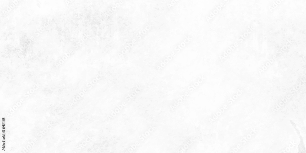 Naklejka premium White stone concrete floor or old cement grunge background, marble texture surface white grunge wall. Panorama blank concrete white rough wall for background, beautiful white wall surface. 