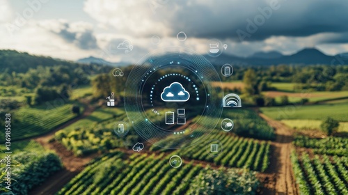 Smart farming technology enhances agricultural efficiency and sustainability through data-driven insights
