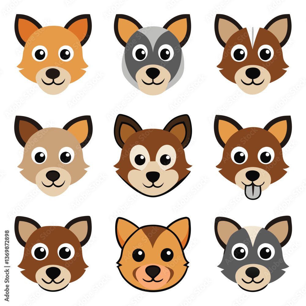 A diverse Vector set Illustrator Artwork Design A diverse Vector set Illustrator Artwork Design