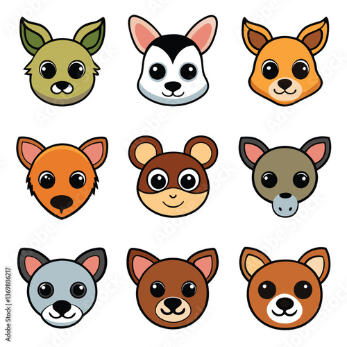 A diverse Vector set Illustrator Artwork Design

