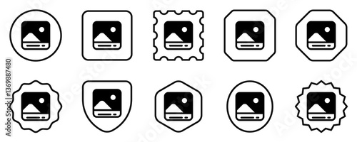 Editable photo printout vector icon. Part of a big icon set family. Perfect for web and app interfaces, presentations, infographics, etc