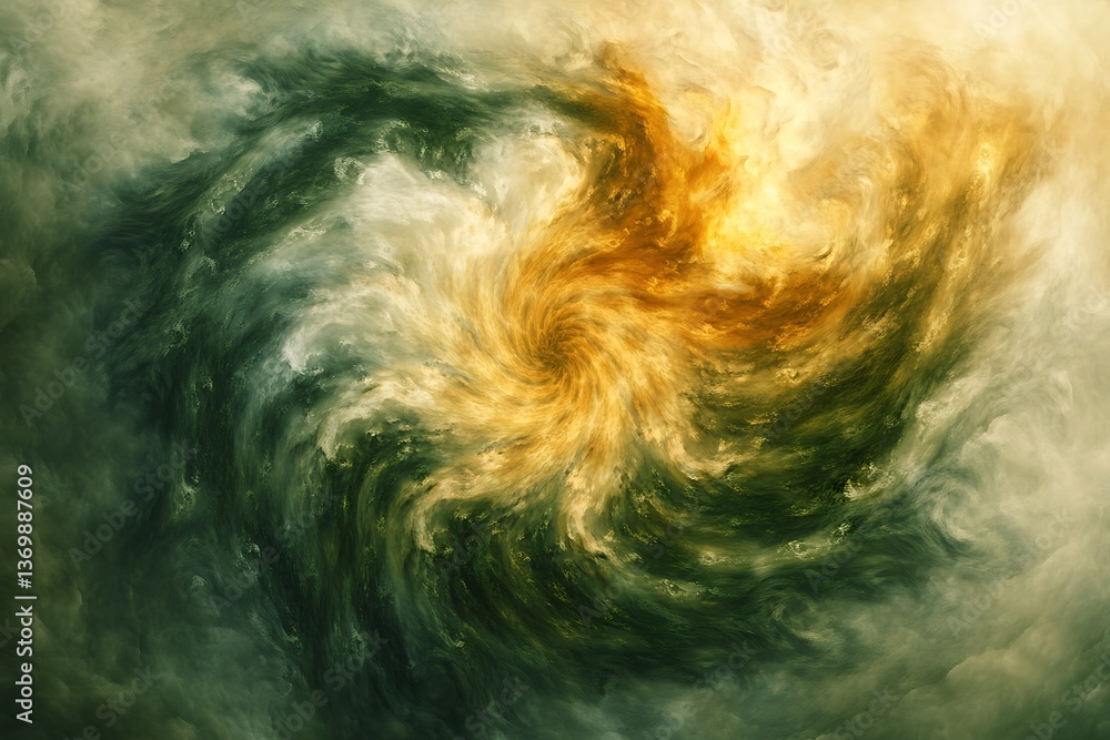 Fototapeta premium Abstract Spiral of Colors: A Stunning Visual