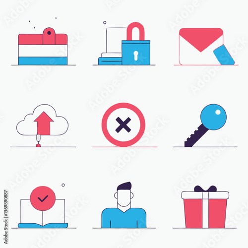 A diverse Vector set Illustrator Artwork Design