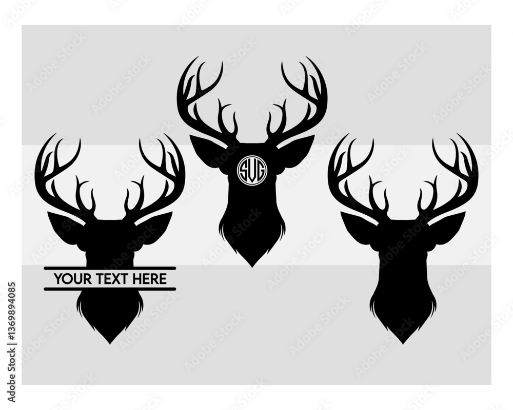 Deer Head, Deer Svg, Nature Deer Svg, Deer Silhouette, Animals Svg, Circut Cut Files Silhouette, Deer Clipart Svg, Deer In The Fores Svg, Deer Head Monogram, Circle Monogram, Split Monogram, Deer Head, Deer Svg, Nature Deer Svg, Deer Silhouette, Animals Svg, Circut Cut Files Silhouette, Deer Clipart Svg, Deer In The Fores Svg, Deer Head Monogram, Circle Monogram, Split Monogram,