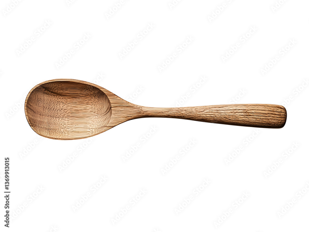 Wooden spatula with smooth polished surface Wooden spatula with smooth polished surface
