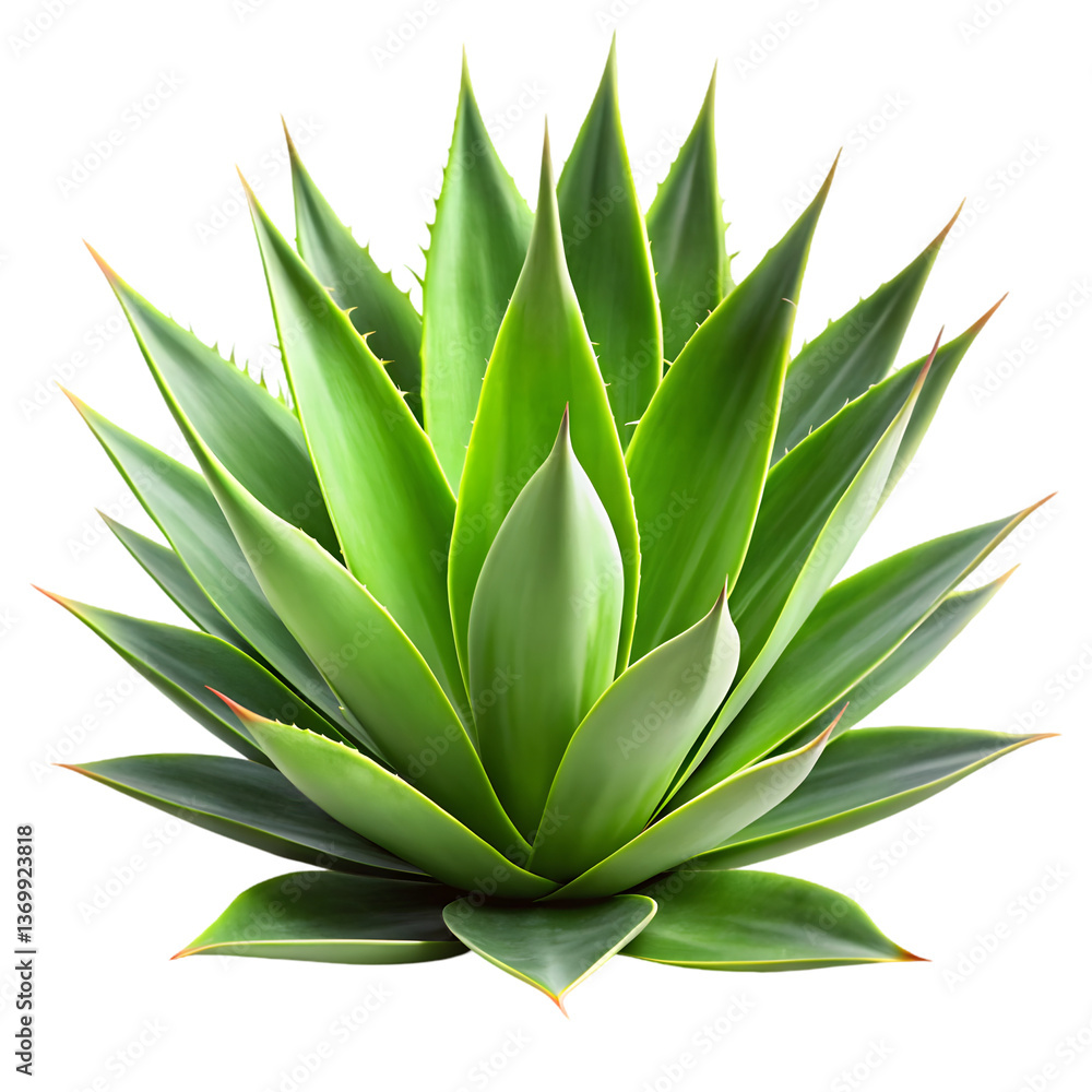 Fototapeta premium aloe vera plant isolated