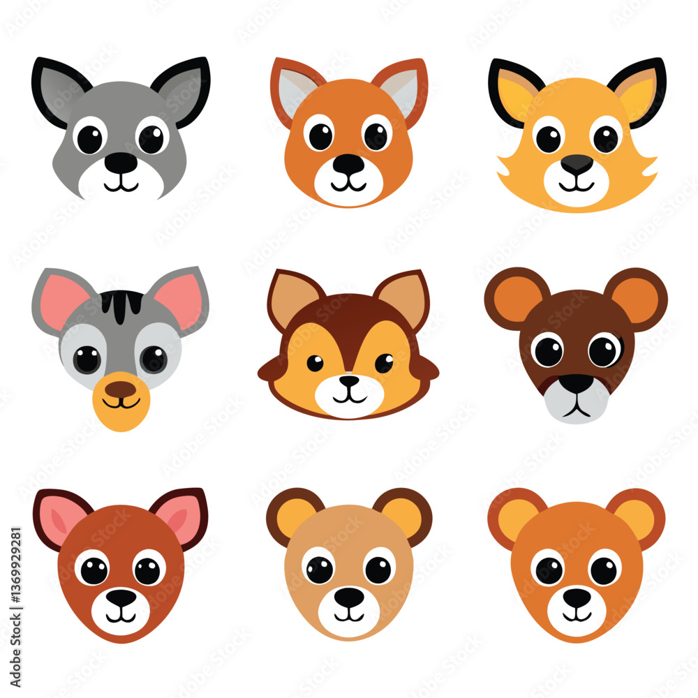 vector silhouette icons and illustrations set vector silhouette icons and illustrations set