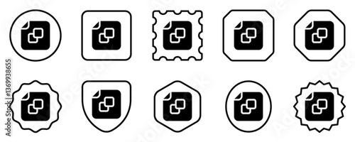 Editable vector app installer icon. Part of a big icon set family. Perfect for web and app interfaces, presentations, infographics, etc