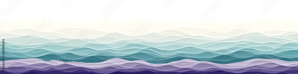 Fototapeta premium Abstract Background, Gradient Waves, Flowing Lines, Wavy Shape, Abstract Liquid, Dynamic 3D