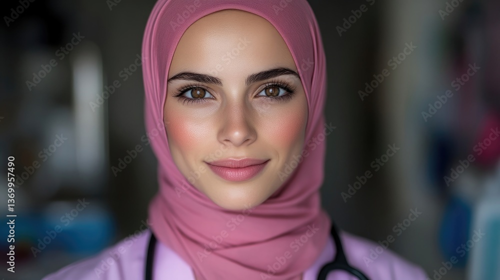 Smiling female doctor portrait Smiling female doctor portrait