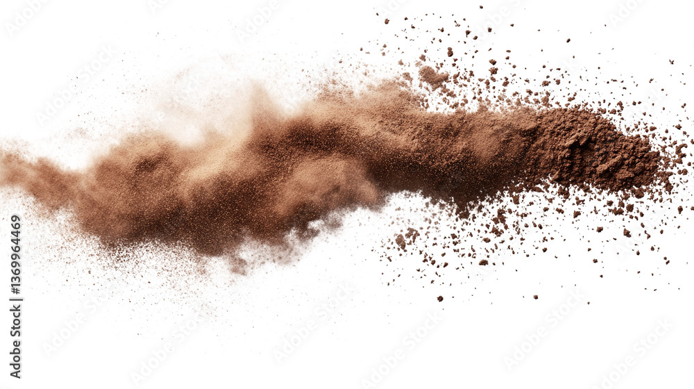 Velvety Cocoa Powder Lightly Sprinkled Velvety Cocoa Powder Lightly Sprinkled