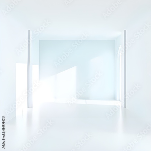 Wallpaper Mural 3d empty room Torontodigital.ca