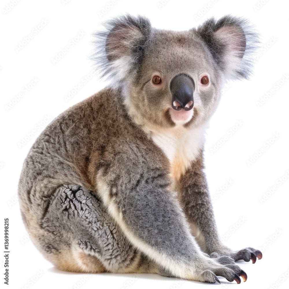 Fototapeta premium Koala Isolated on White Background