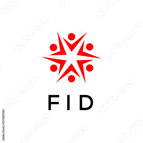 FID creative minimalist letter logo.
