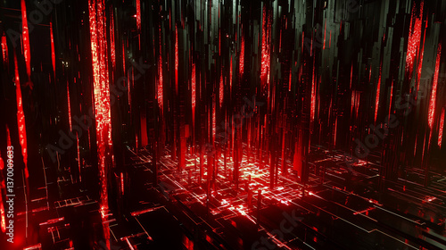 バグる赤い回路 ― サイバー流体の暴走