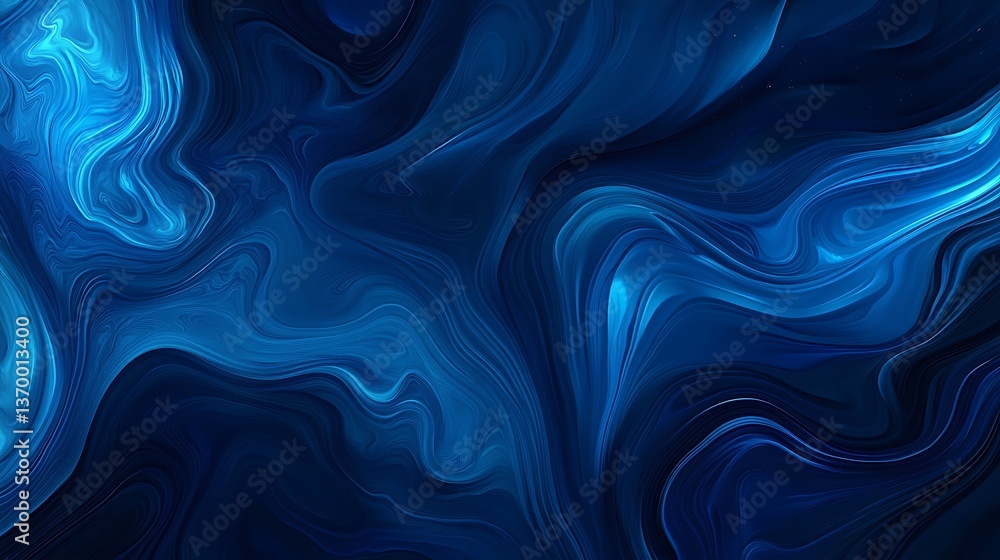 Blue abstract background with flowing lines and fluid textures for modern design projects Blue abstract background with flowing lines and fluid textures for modern design projects