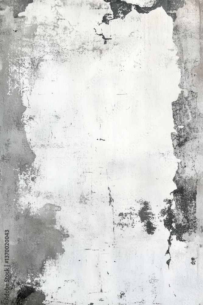 Abstract of white and grey, Old posters newspaper grunge textures and backgrounds - perfect background with space for text or image