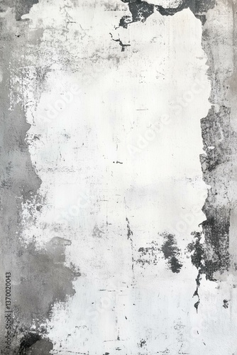 Obraz na płótnie Abstract of white and grey, Old posters newspaper grunge textures and backgrounds - perfect background with space for text or image w salonie
