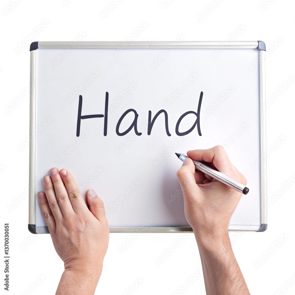 hand writing on whiteboard hand writing on whiteboard