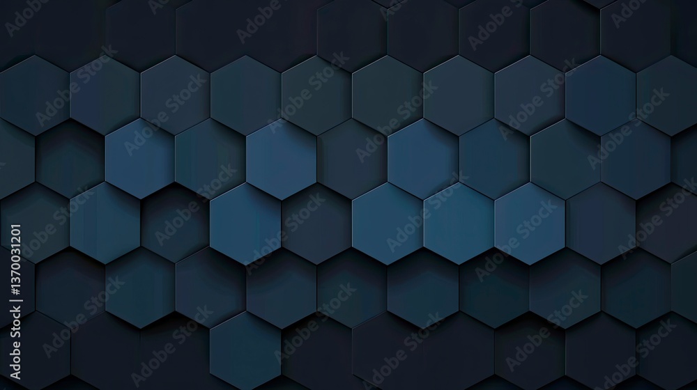 Abstract dark hexagonal pattern Abstract dark hexagonal pattern