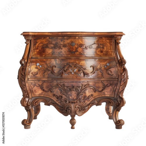 Dresser furniture white background