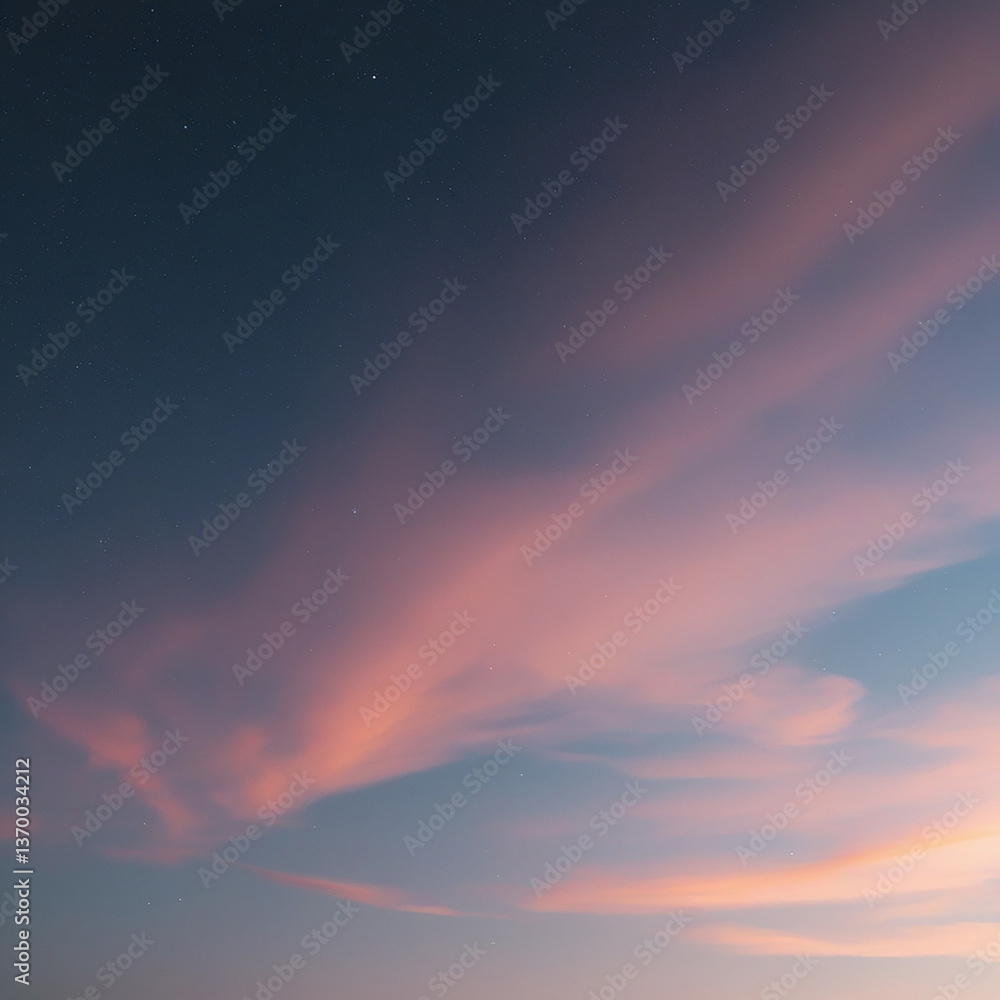 Fototapeta premium sunset sky with clouds