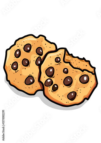 Illustration of some cookies