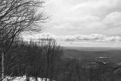 Mont Singer 28 Mars 2025 - N&B