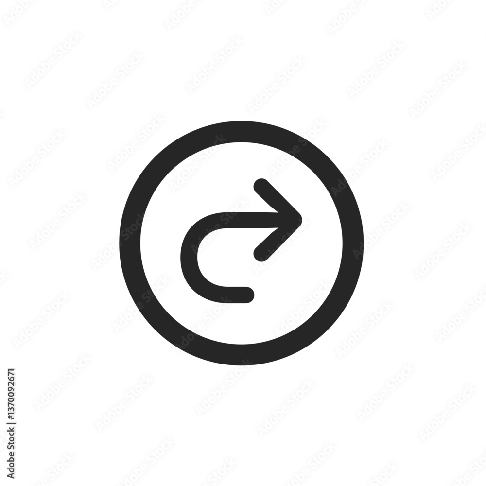 Right Return Circle Right Return Circle