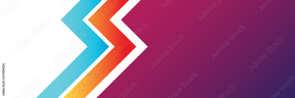 Dynamic gradient design with overlapping arrows Dynamic gradient design with overlapping arrows