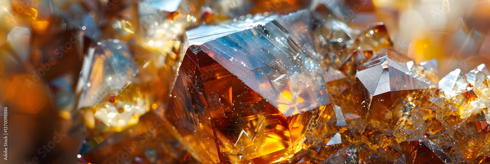 Stunning Close-Up of Zircon Crystal Displaying Intricate Details and Natural Luster Perfect for Geological and Jewelry Themes Stunning Close-Up of Zircon Crystal Displaying Intricate Details and Natural Luster Perfect for Geological and Jewelry Themes