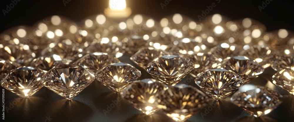 Diamonds: A dazzling display of radiant diamonds. A symphony of light and sparkle, each gem reflects and refracts, creating a captivating vision. Diamonds: A dazzling display of radiant diamonds. A symphony of light and sparkle, each gem reflects and refracts, creating a captivating vision.