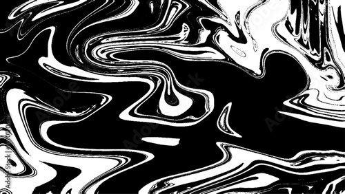Marble texture seamless background. Abstract black and white pattern  wall, wrapping paper. Abstract hand drawing psychedelic liquid Tie dye marble seamless pattern Geometric wavy batik background