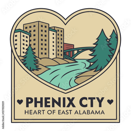 Phenix City - Heart of East Alabama - Scenic and Urban Harmony