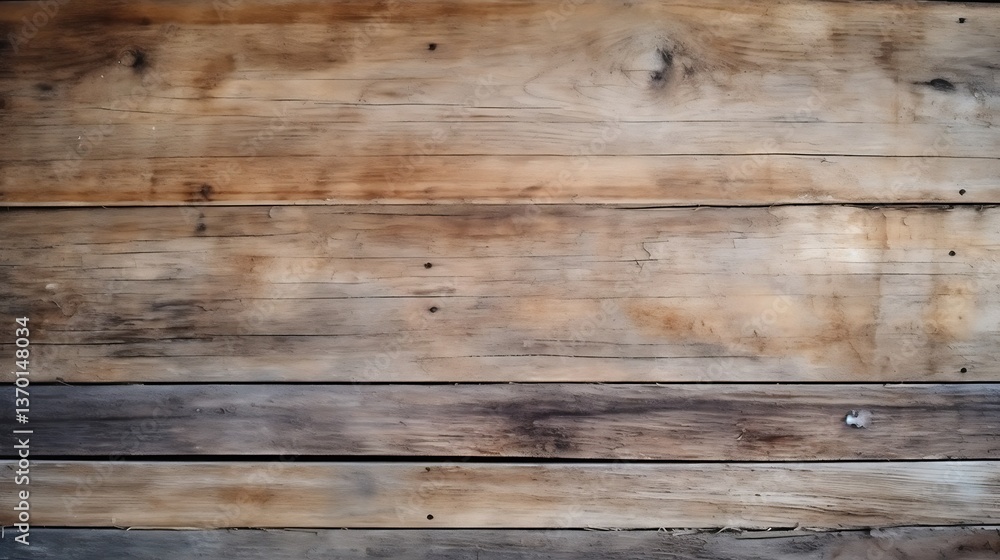 Weathered Wooden Planks Horizontal Texture Background Weathered Wooden Planks Horizontal Texture Background