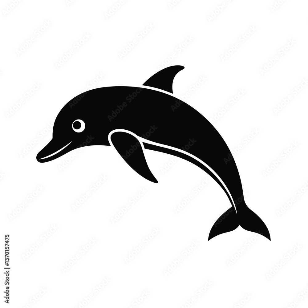 dolphin isolated on white dolphin isolated on white