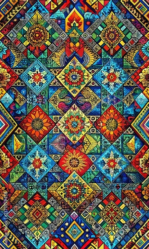 Creative pattern background illustration