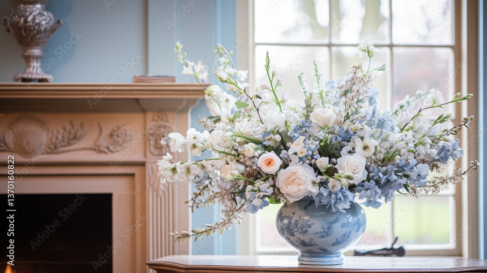 Floral arrangement with winter or early spring botanical plants and flowers idea Floral arrangement with winter or early spring botanical plants and flowers idea