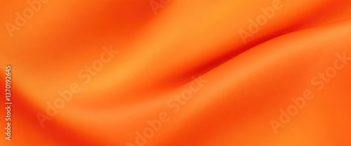 Orange color silk fabric Abstract background