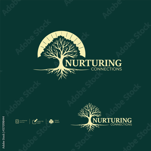 Logo template design ideas vector