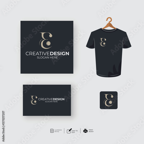 Logo template design ideas vector