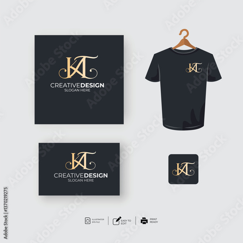 Logo template design ideas vector