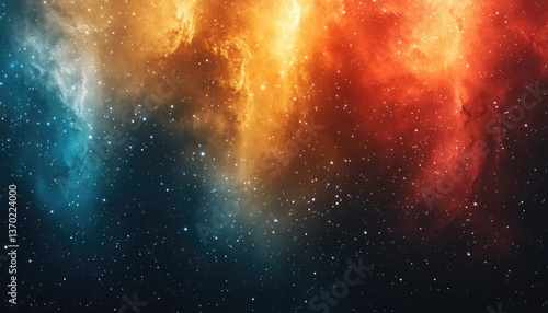 Cosmic Colors Fill Space With Sparkling Celestial Wonders