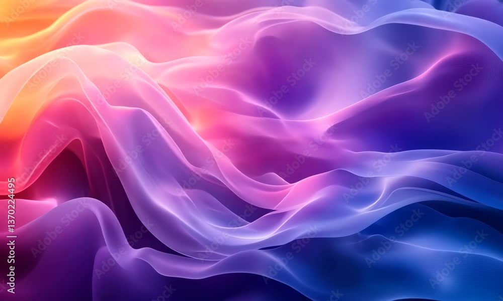 Abstract Fluid Background Animation with Vibrant Colors and Smooth Transitioning Waves Abstract Fluid Background Animation with Vibrant Colors and Smooth Transitioning Waves