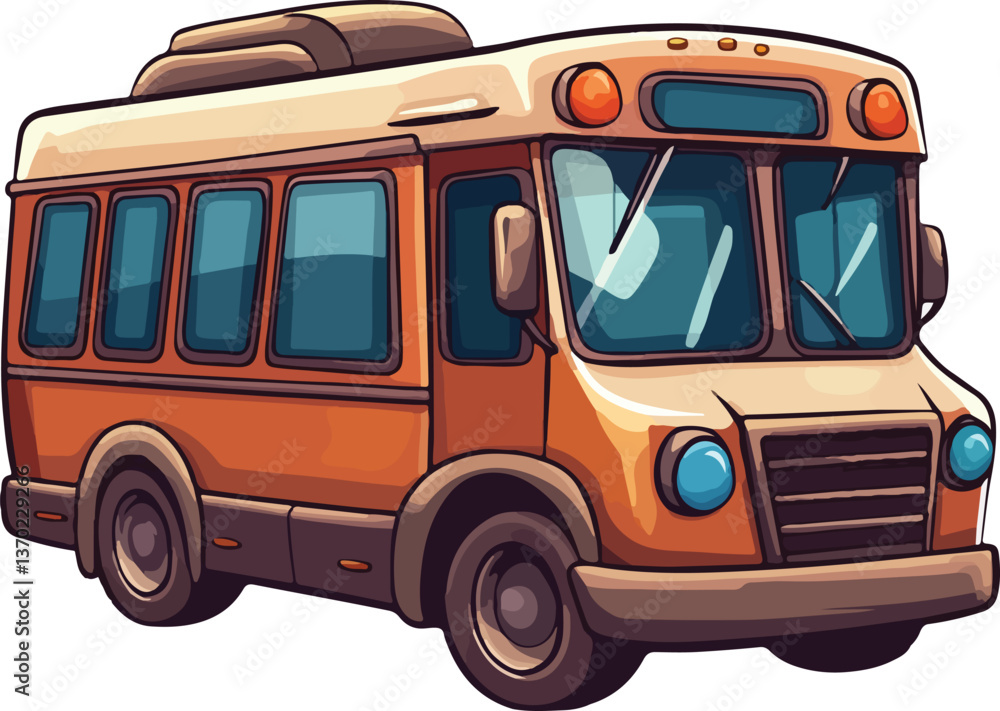 School Bus Vector Illustration
School Bus Vector Illustration