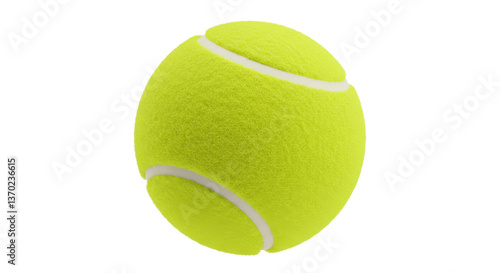 Isolated Tennis Ball