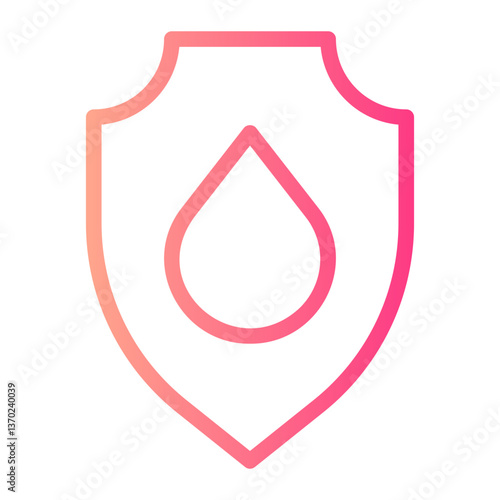 protection gradient icon