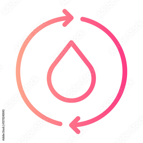 reload gradient icon