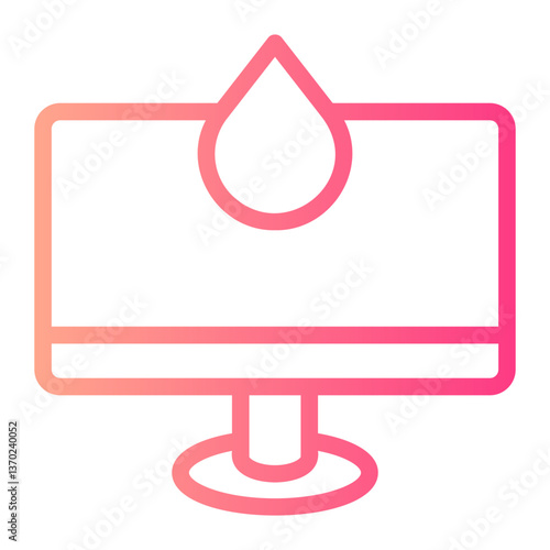 screening gradient icon